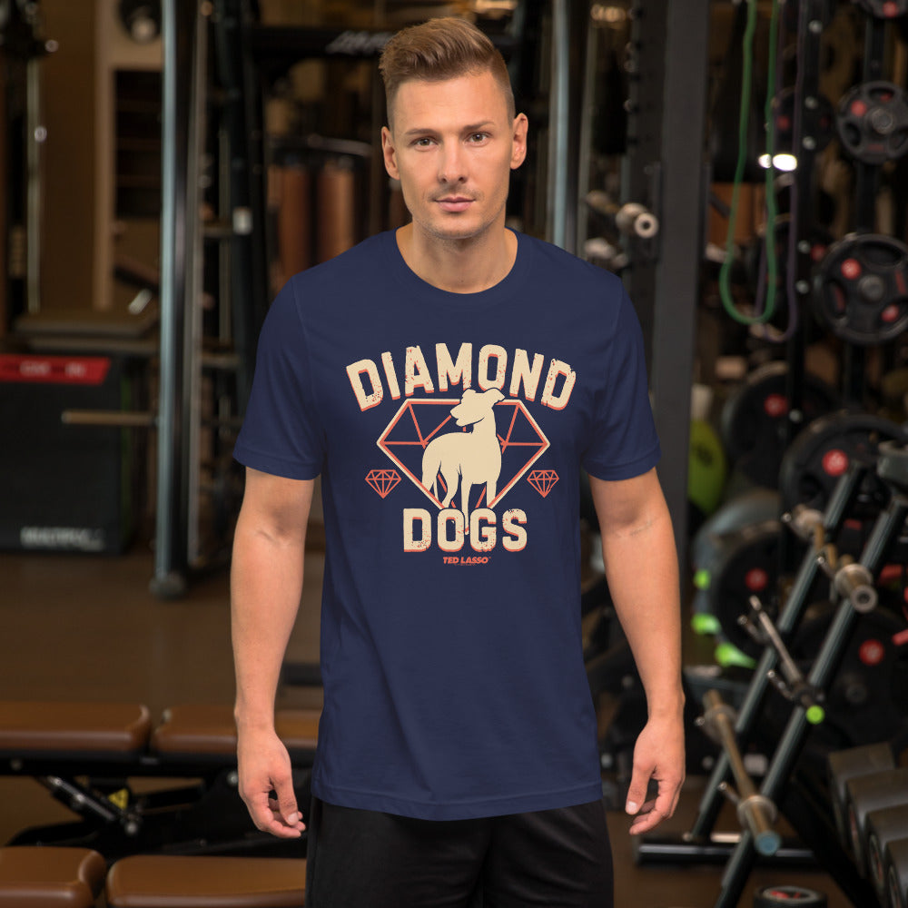 Ted Lasso Diamond Dogs Adult Short Sleeve T-Shirt