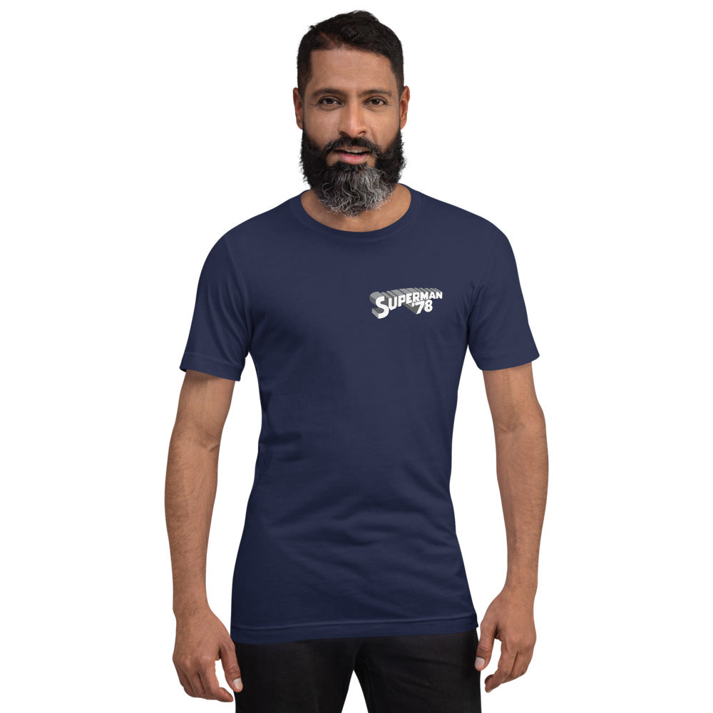 Superman: The Movie Silver Logo T-Shirt