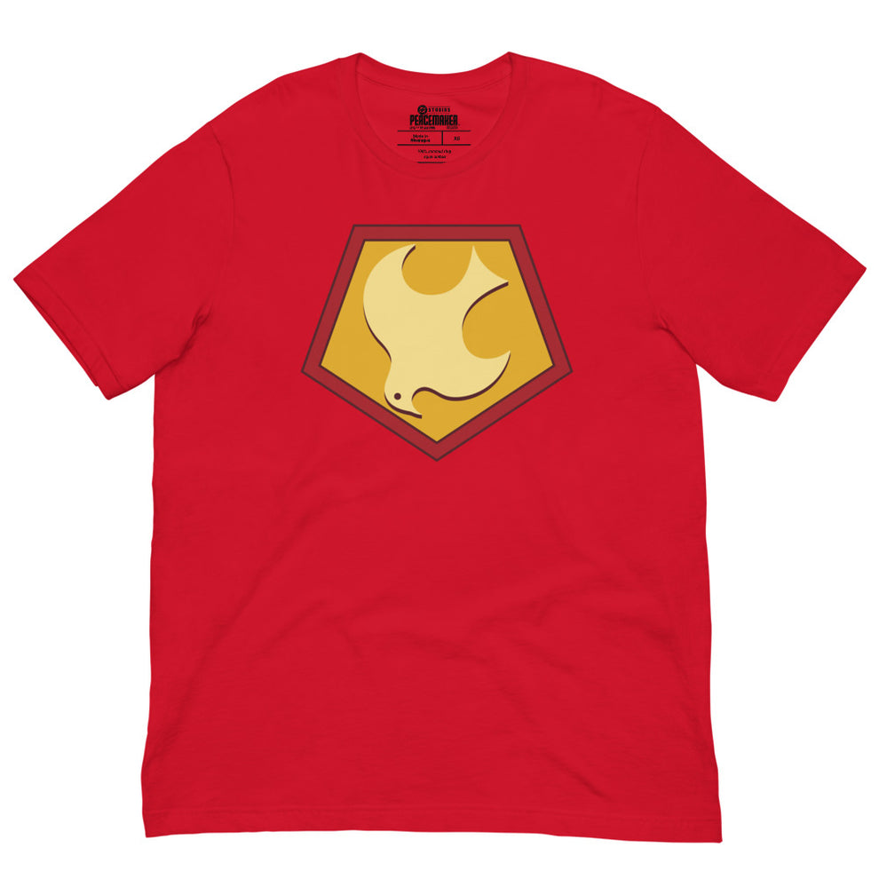 PEACEMAKER Dove of Peace T-Shirt Red
