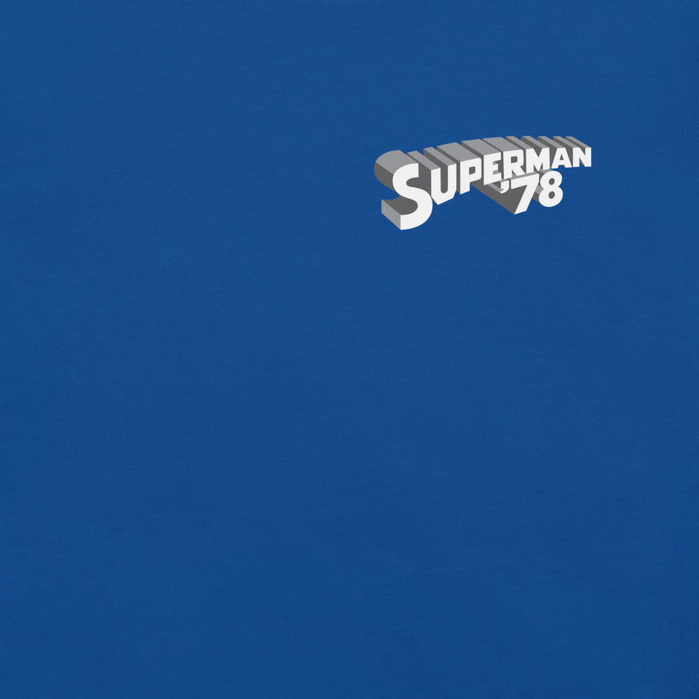 Superman: The Movie Silver Logo T-Shirt