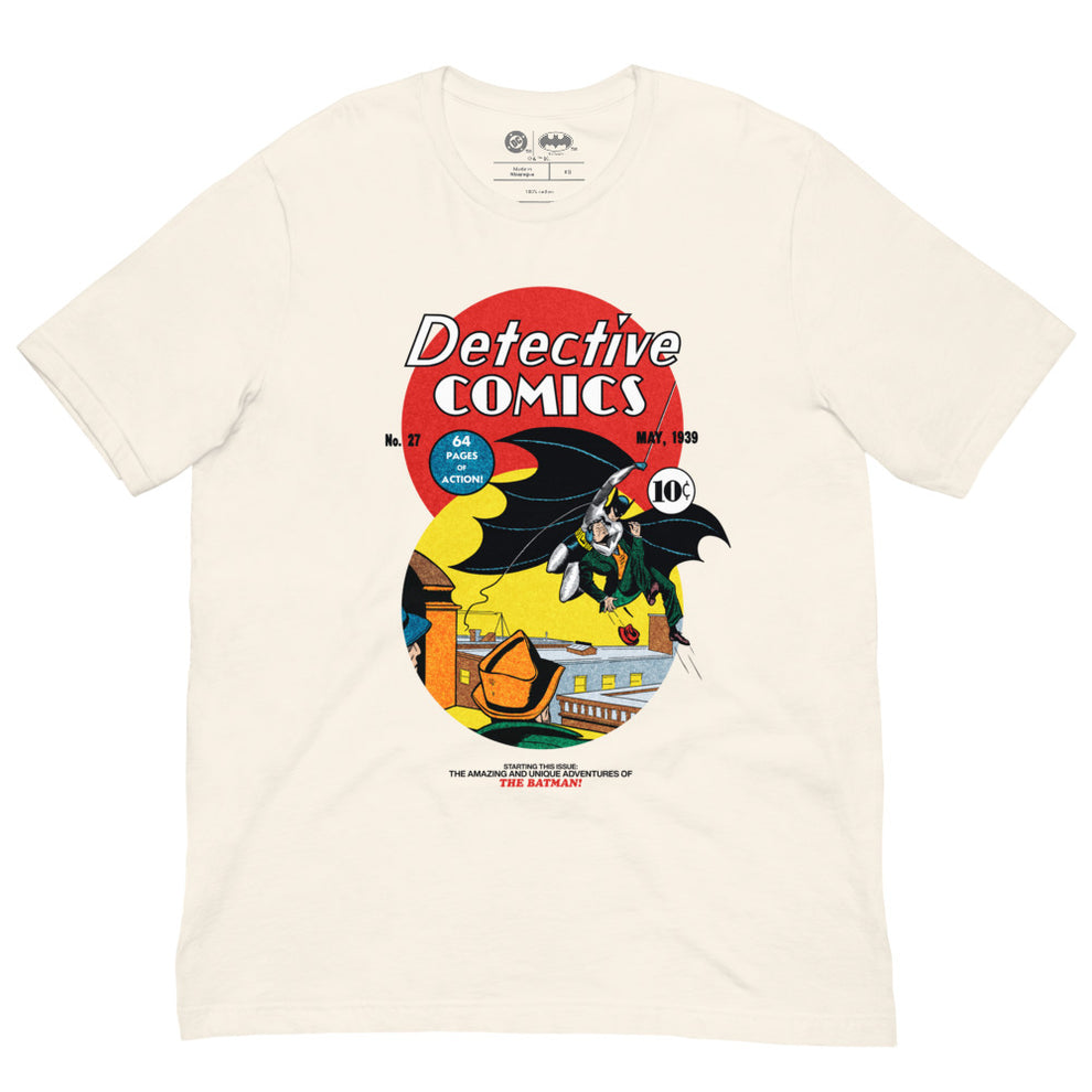 BATMAN Detective Comics No. 27 T-Shirt Vintage White