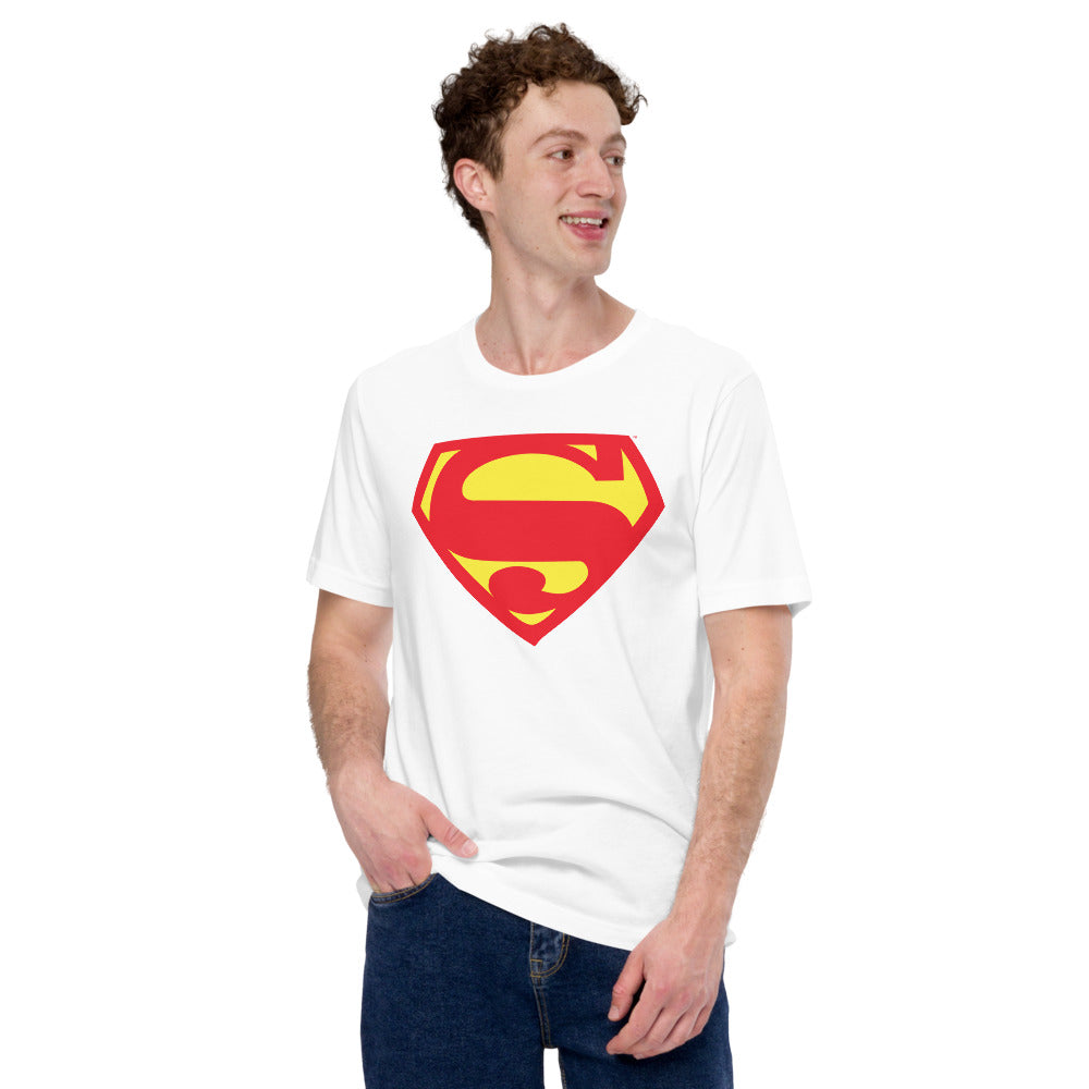 Superman: The Movie Red & Yellow Logo T-Shirt