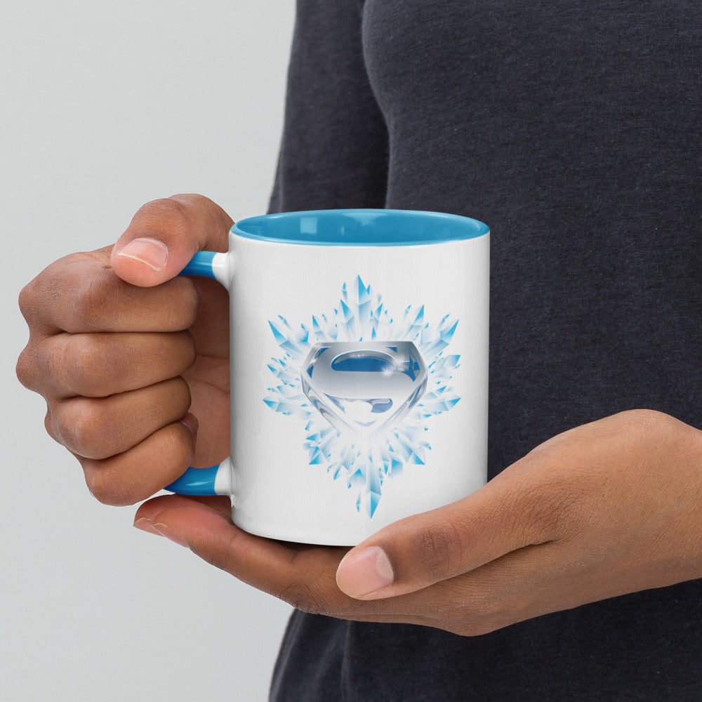 Superman: The Movie Crystal Blue Logo Two-tone Mug