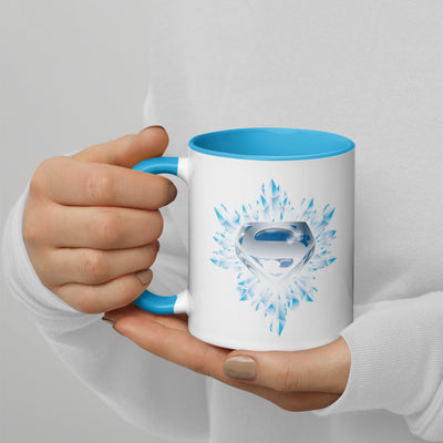 Superman: The Movie Crystal Blue Logo Two-tone Mug