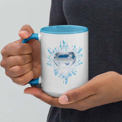 Superman: The Movie Crystal Blue Logo Two-tone Mug