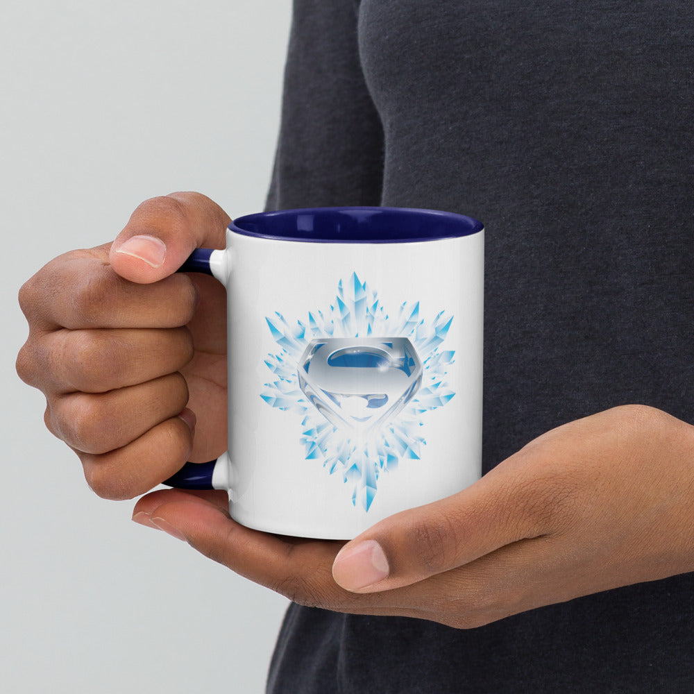 Superman: The Movie Crystal Blue Logo Two-tone Mug