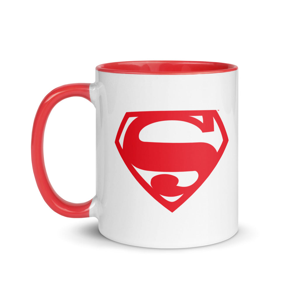 Superman The Movie Red Logo Two-tone Mug