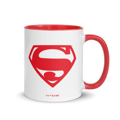 Superman The Movie Red Logo Two-tone Mug