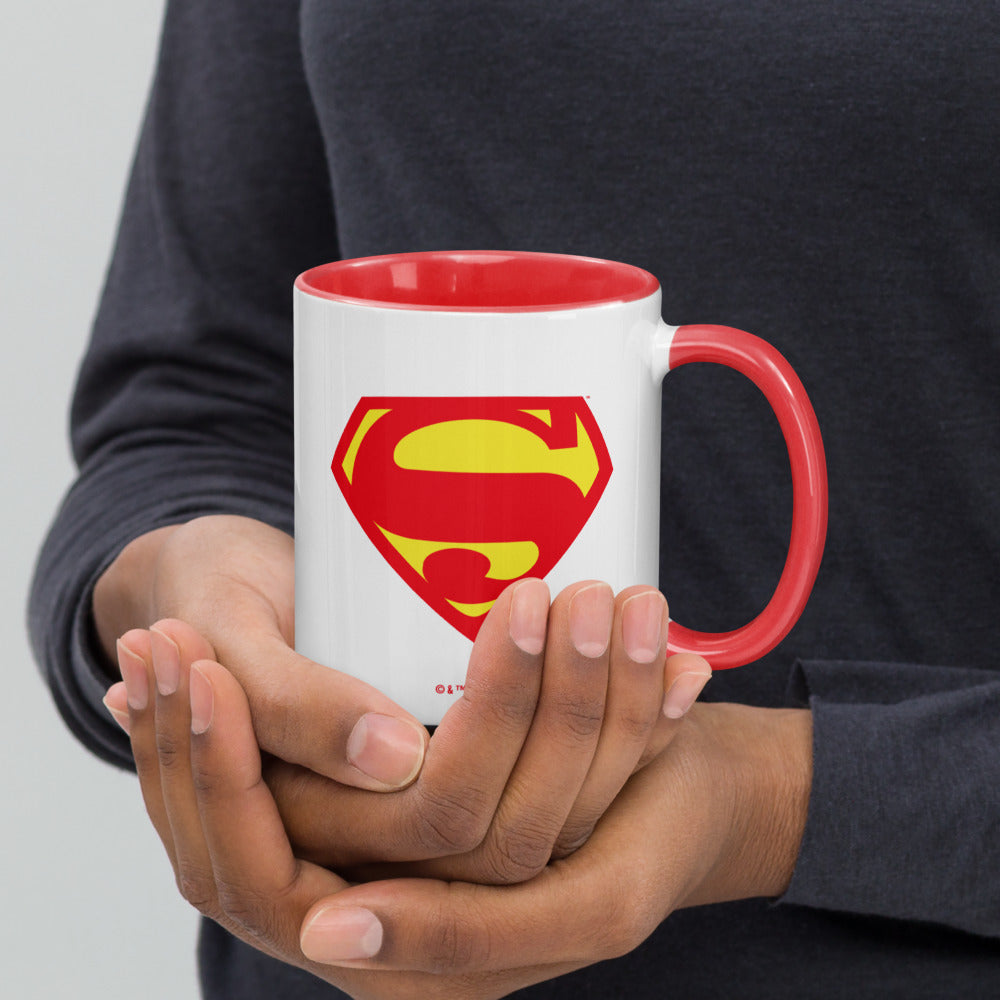 Superman The Movie Red & Yellow Logo Two-tone Mug