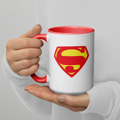 Superman: The Movie Red & Yellow Logo Two-tone Mug