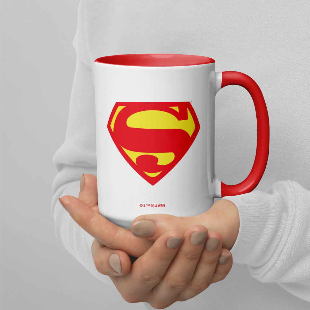 Superman: The Movie Red & Yellow Logo Two-tone Mug