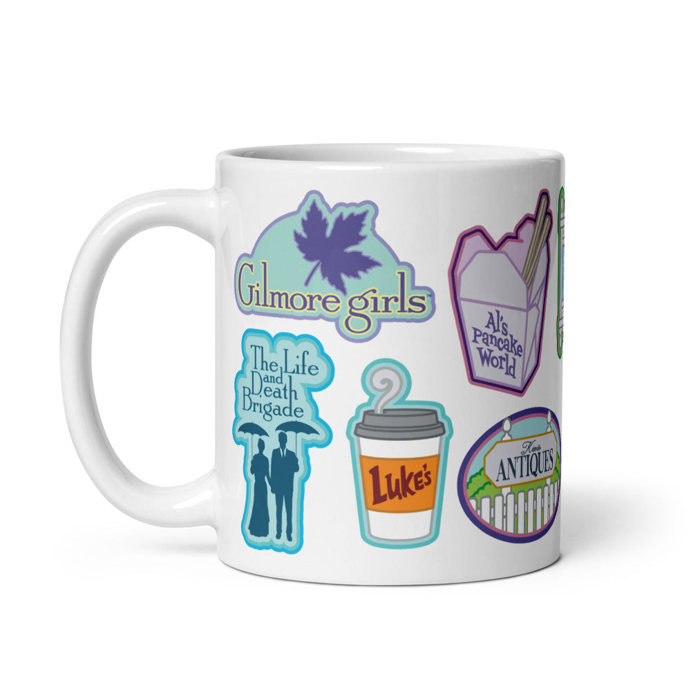 Gilmore Girls Icons Mug