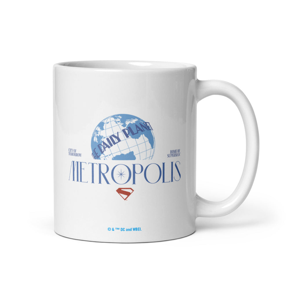SUPERMAN (2025 Movie) Daily Planet Metropolis Mug  11 oz