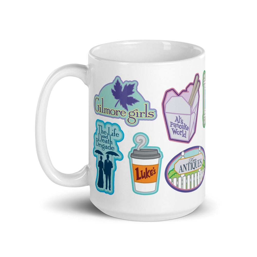 Gilmore Girls Icons Mug