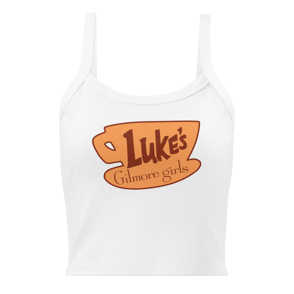 Gilmore Girls Luke's Diner Tank Top White
