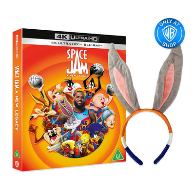 Space Jam: A New Legacy (4K Ultra HD) (2021) with FREE Bugs Bunny Ears