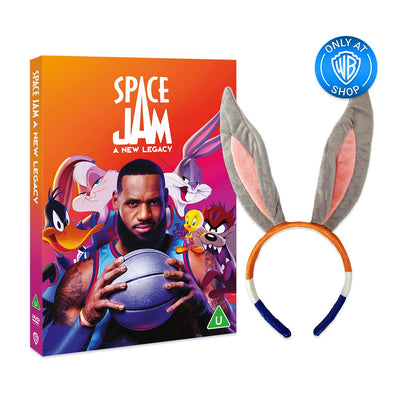 Space Jam: A New Legacy (DVD) with FREE Bugs Bunny Ears