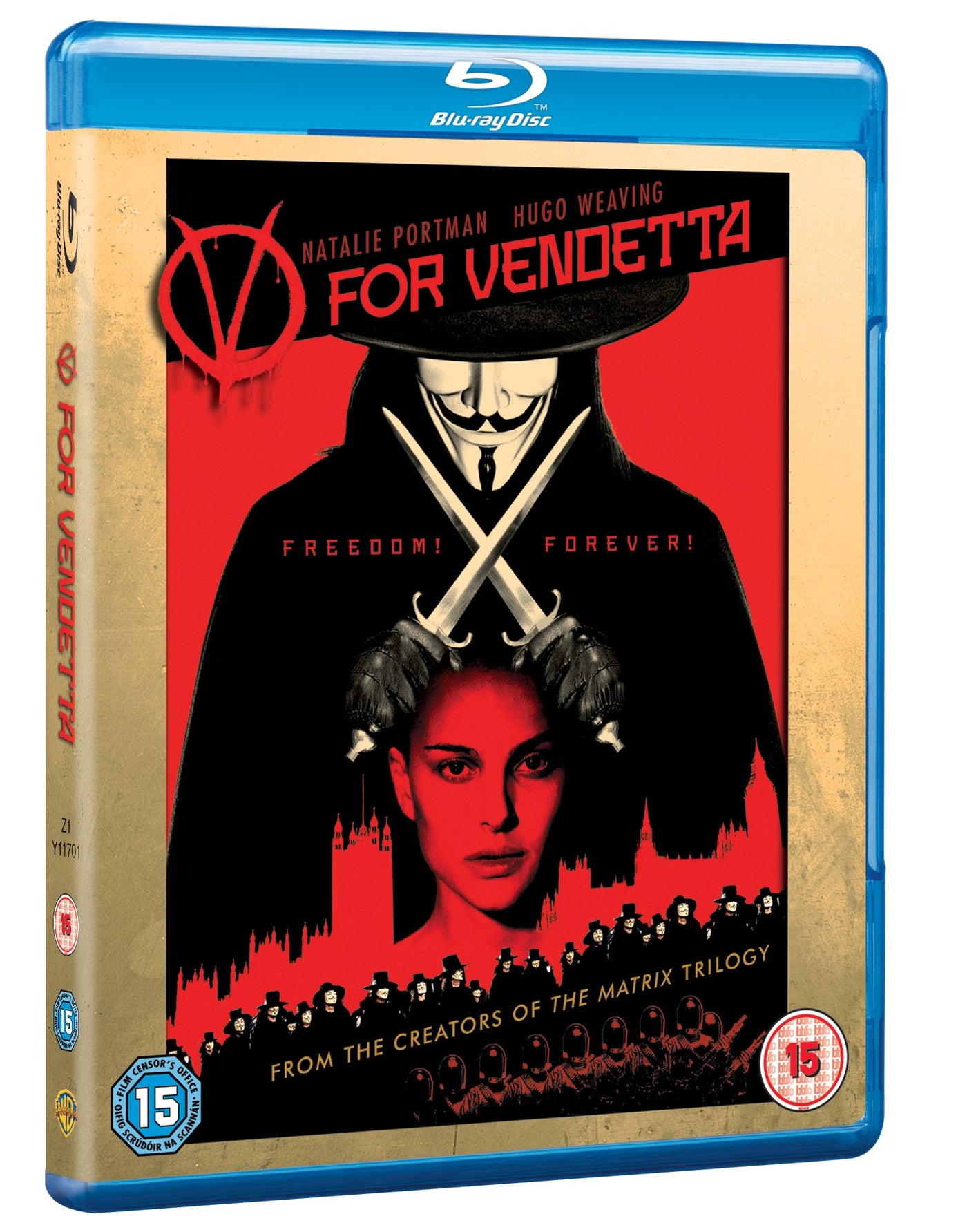 V For Vendetta [2006] (Blu-ray)