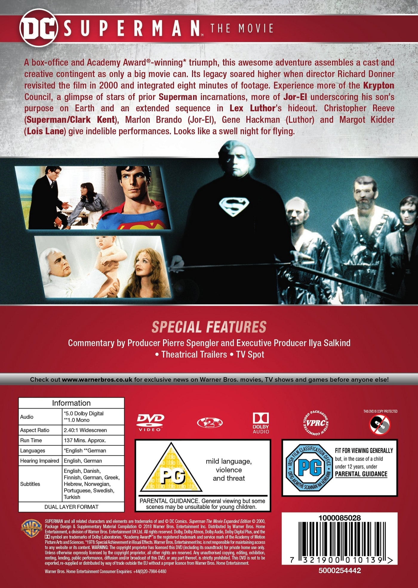 Superman The Movie [1978] (DVD)