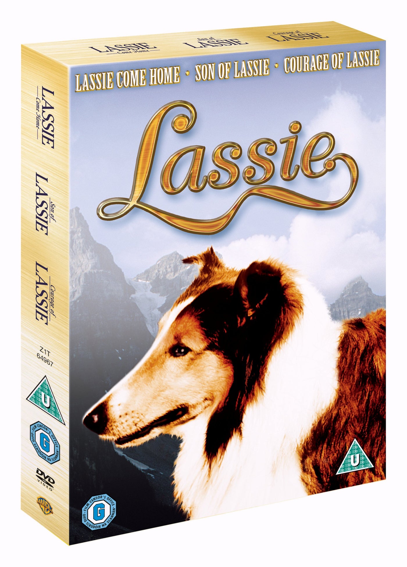 Lassie Come Home Son Of Lassie Courage Of Lassie 3 Disc Box Set Warner Bros Shop Uk 