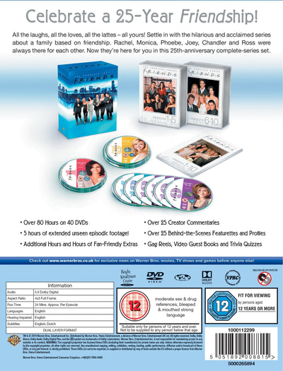 Friends: The Complete Series Collection (Seasons 1-10) (DVD)
