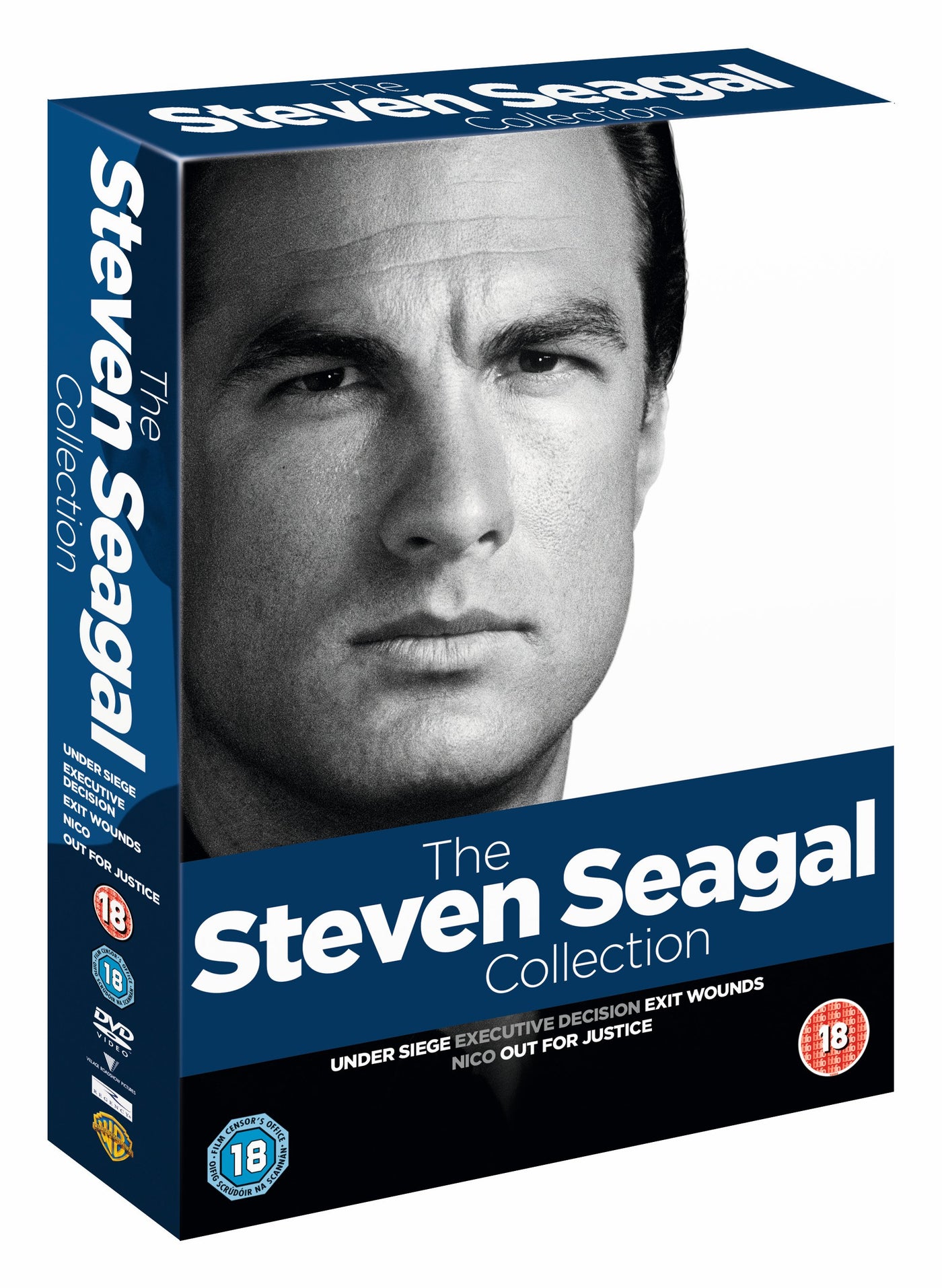 Steven Seagal Legacy 2011 - Under Siege / Executive Decision / Exit Wounds / Nico / Out For Justice (DVD)