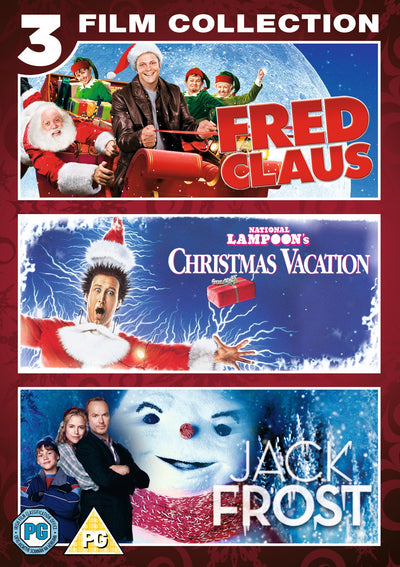 Three Festive Movies - Fred Claus [2007]/ National Lampoons Christmas Vacation [1989]/ Jack Frost [1998] [2011] (DVD)