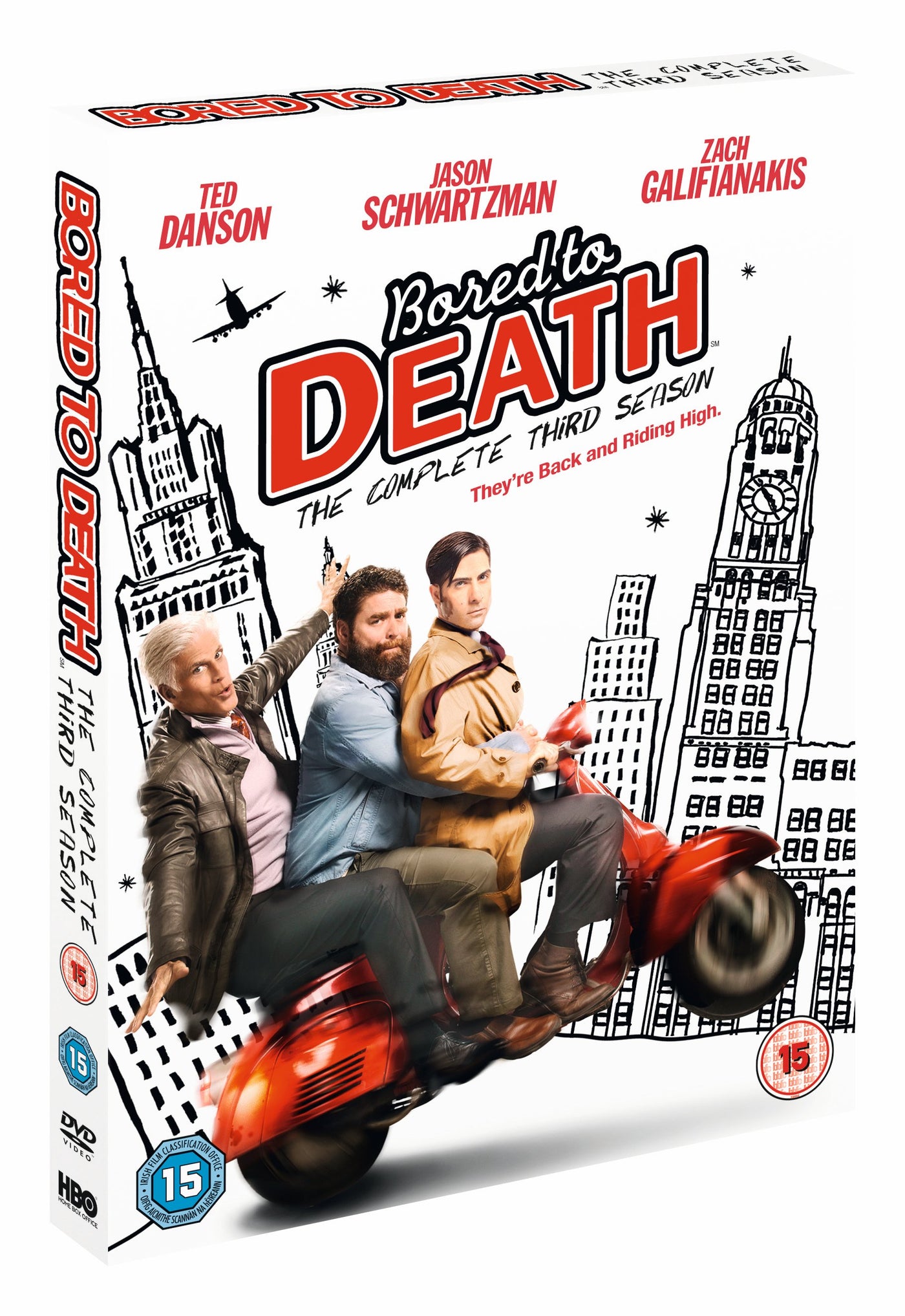 Bored to Death - Season 3 [2016] (DVD)