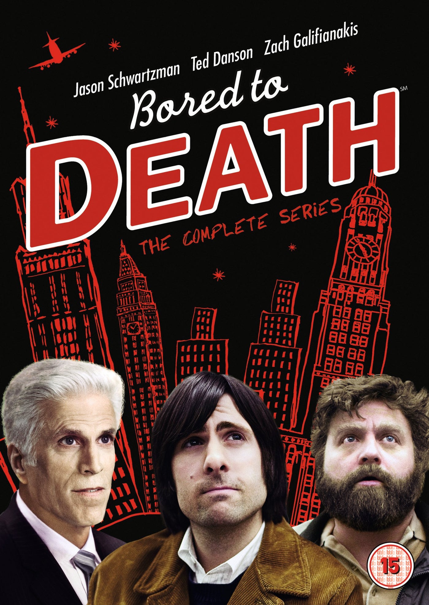 Bored to Death - Season 1-3 [2016] (DVD)