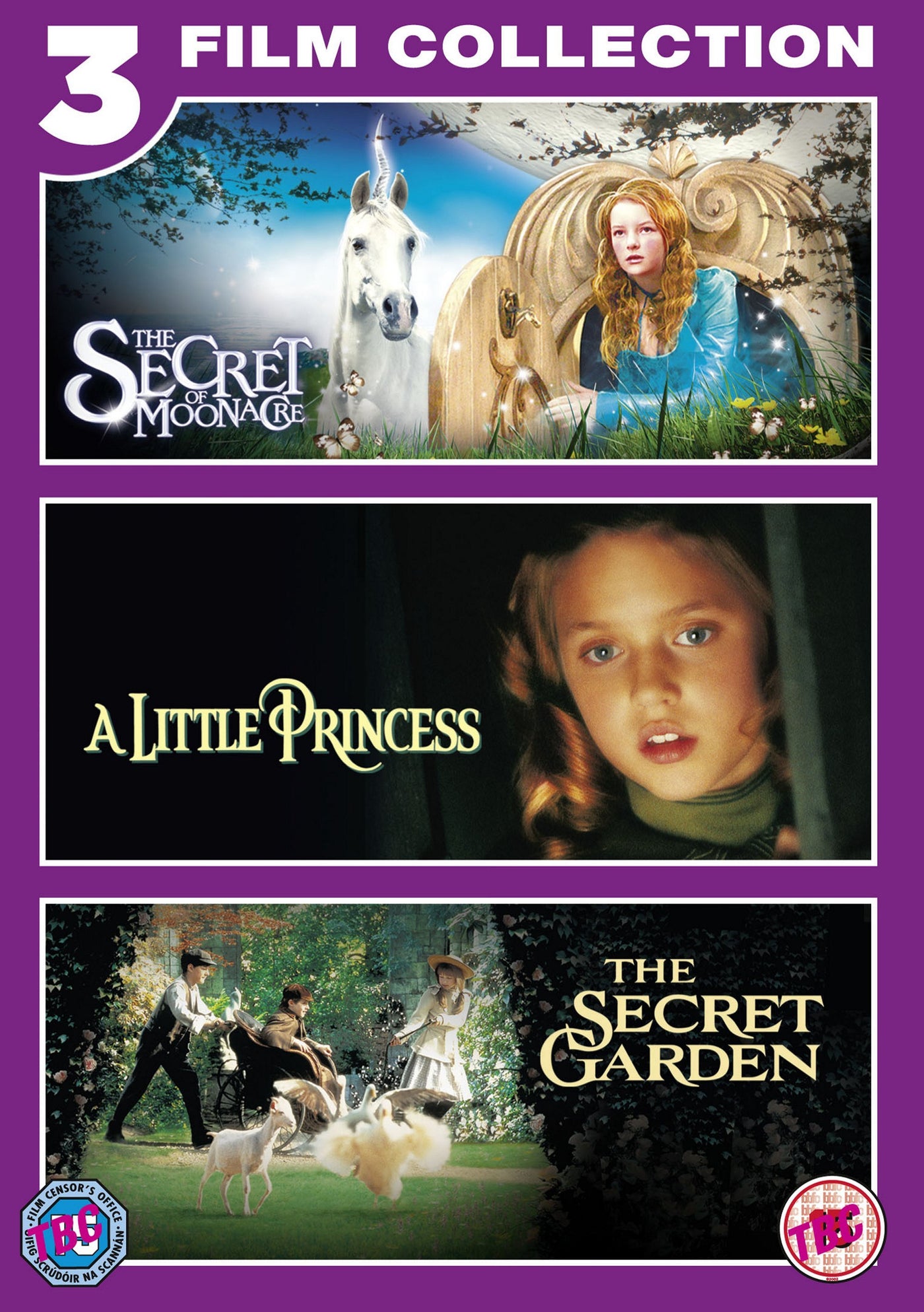 The Little Princess/ The Secret Garden/The Secret of Moonacre Triple Pack [2012] (DVD)