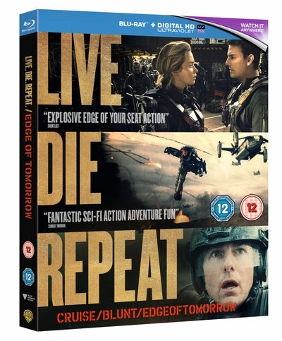 Live Die Repeat: Edge of Tomorrow [2014] (Blu-ray)