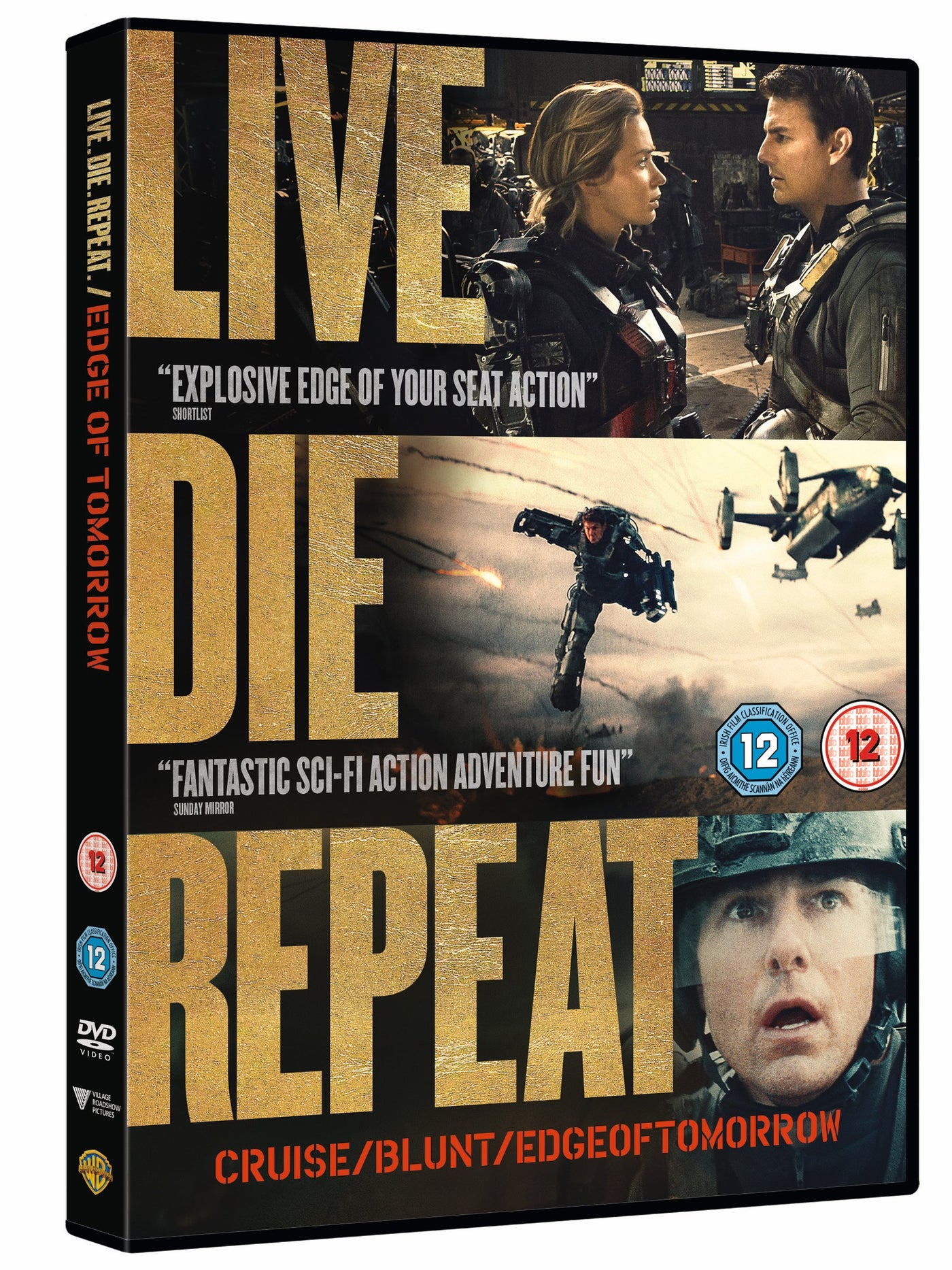 Live Die Repeat: Edge of Tomorrow [2014] (DVD)