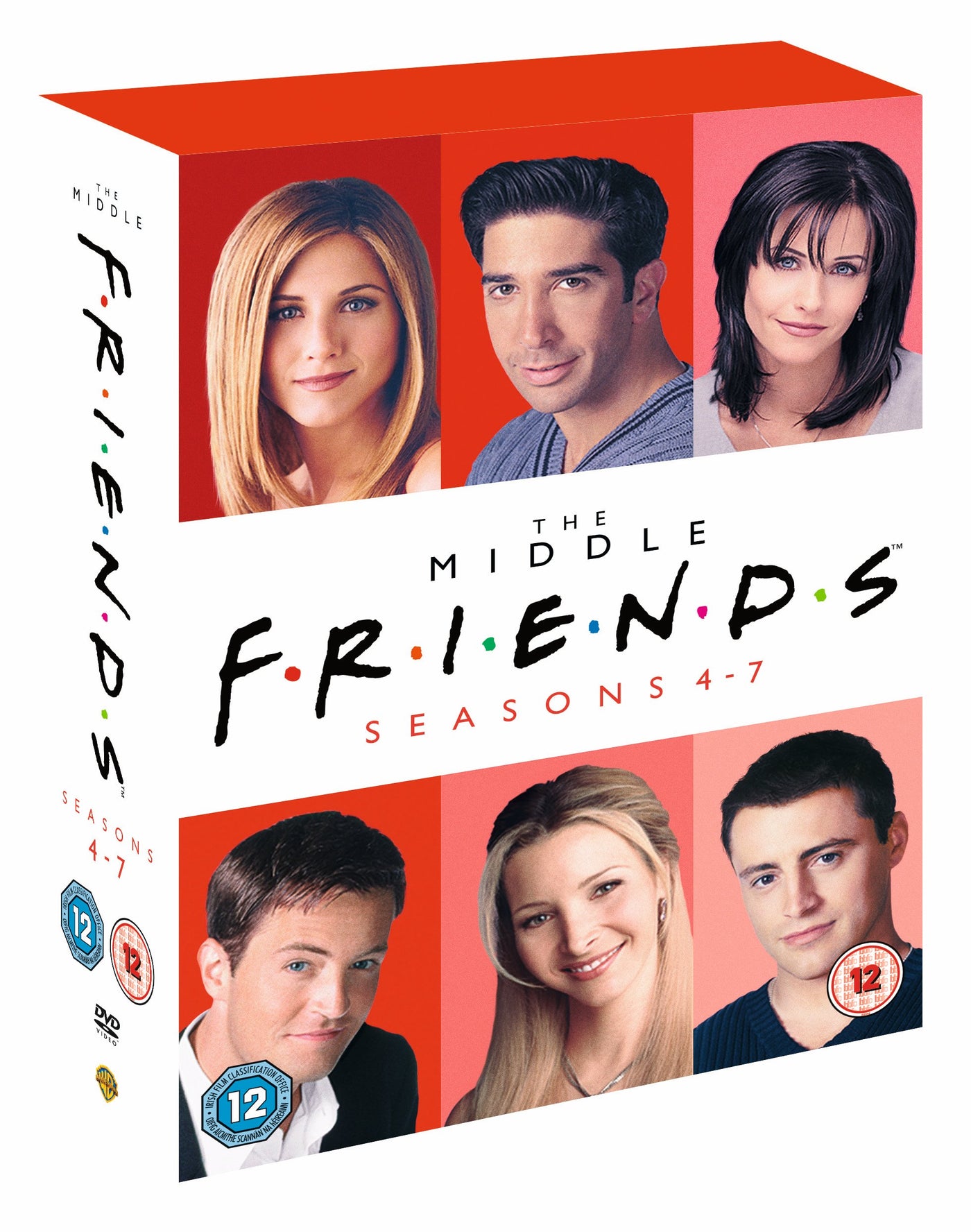 Friends: The Middle (Seasons 4-7) [1997] (DVD)