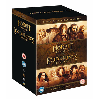 Hobbit Trilogy/The Lord Of The Rings Trilogy (DVD)