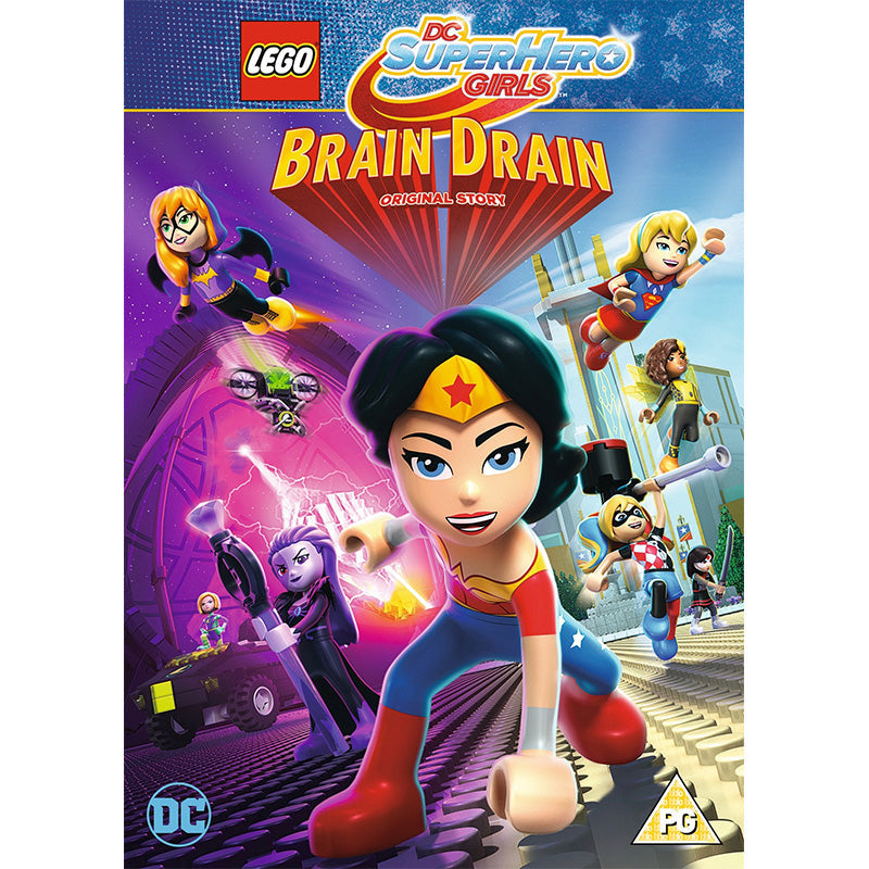 LEGO DC Superhero Girls: Brain Drain [2017] (DVD)