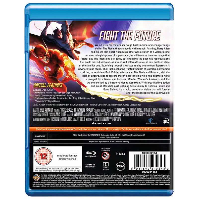 Justice League: The Flashpoint Paradox [2013] (Blu-ray)
