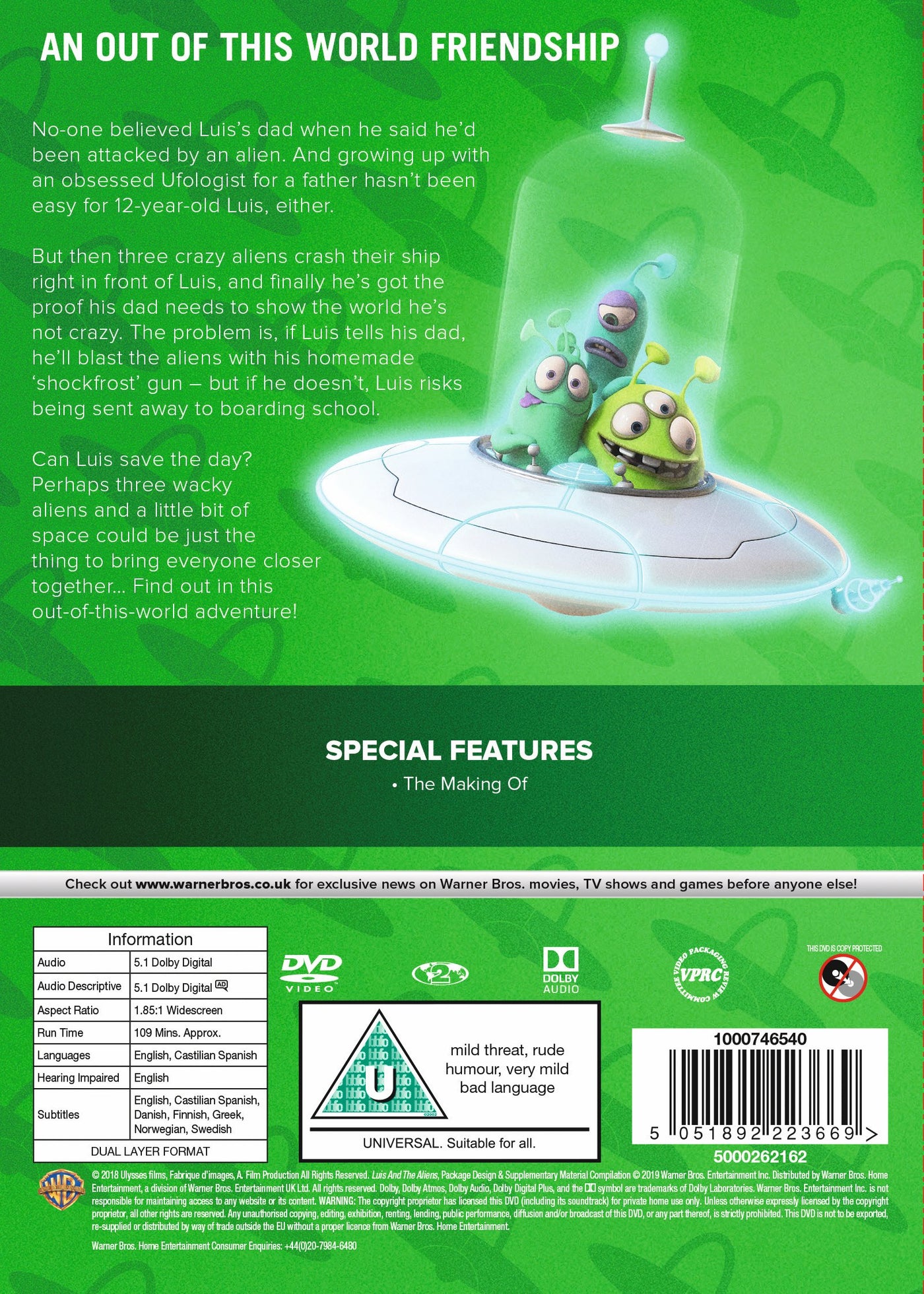 Luis And The Aliens (DVD)