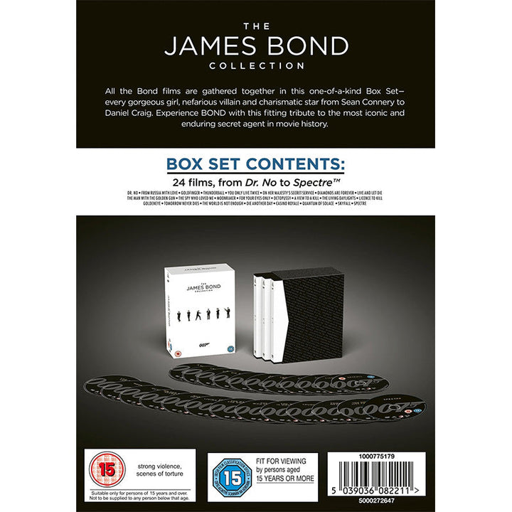 The James Bond Collection 1-24 (DVD)