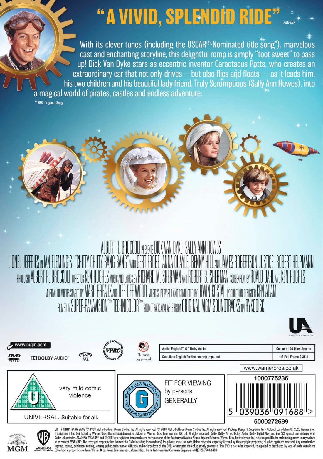 Chitty Chitty Bang Bang 50th Anniversary Re-Sleeve (DVD)