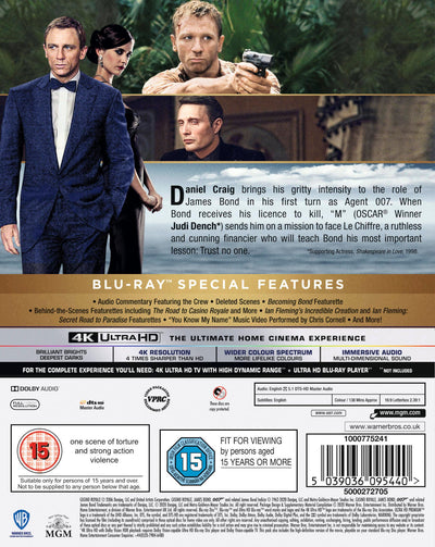 Casino Royale (4K Ultra HD + Blu-ray)