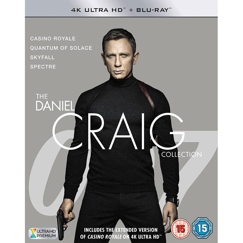 James Bond - The Daniel Craig Collection (4K Ultra HD + Blu-ray ...