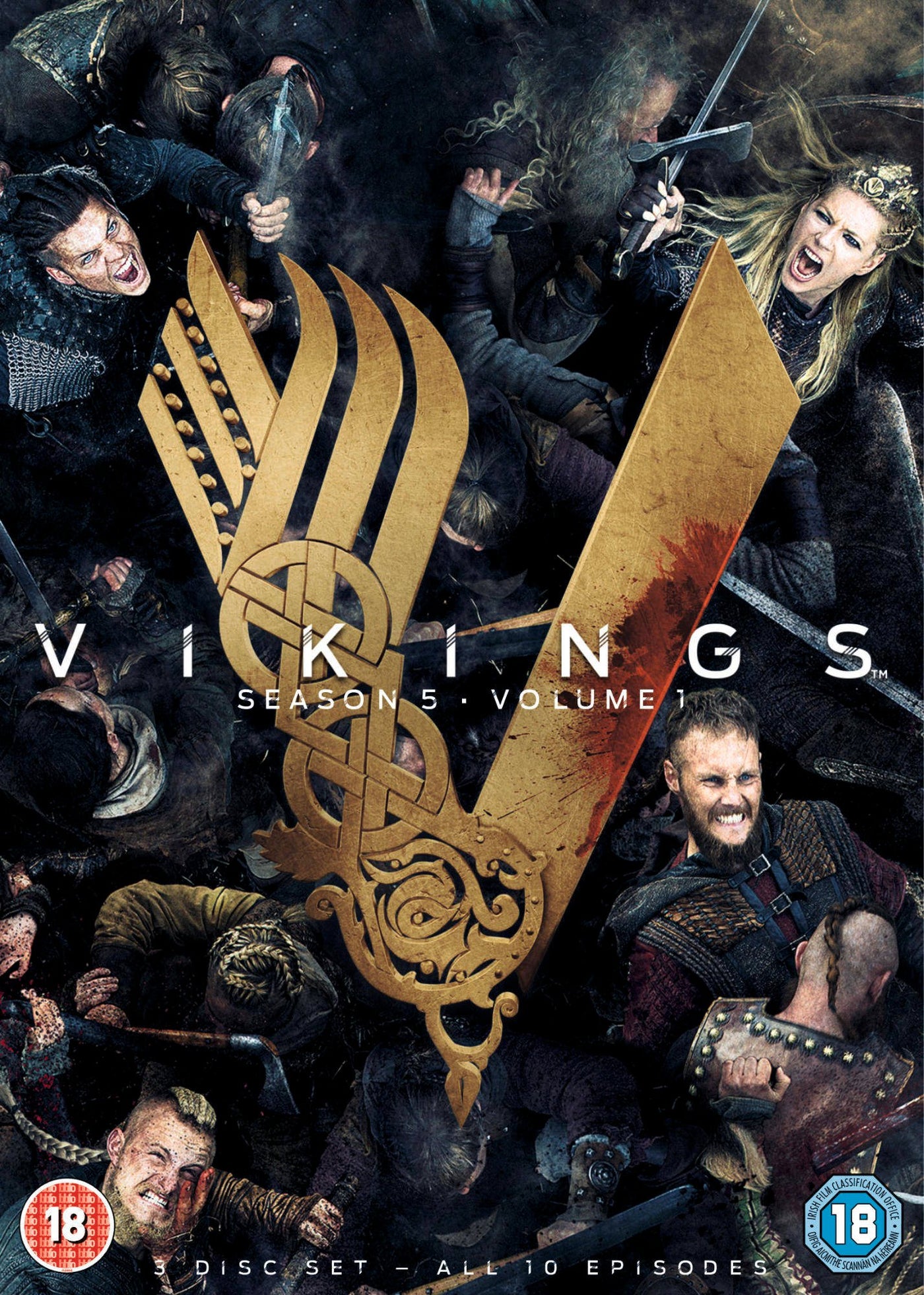 Vikings Season 5 Volume 1 [2018] (DVD)