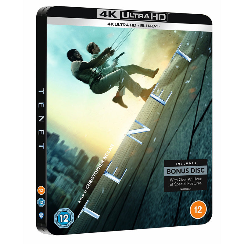 TENET (4K Ultra HD + Blu-ray Steelbook)