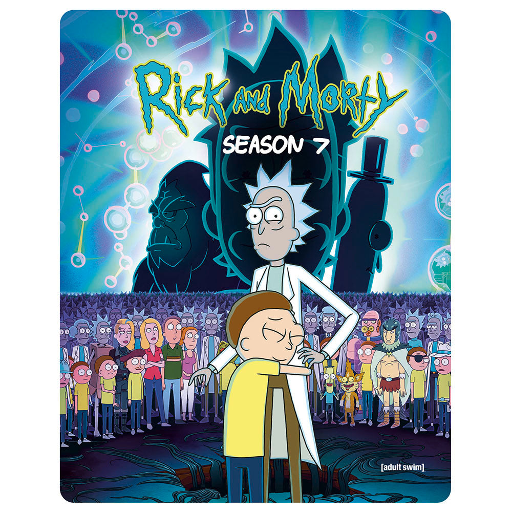 Rick and Morty Season 7 Steelbook [Blu-ray] [2023]