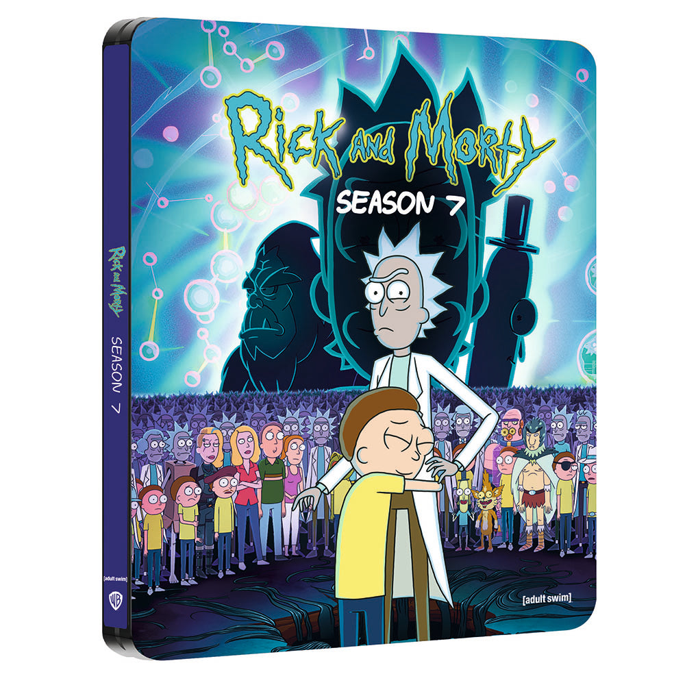 Rick and Morty Season 7 Steelbook [Blu-ray] [2023]