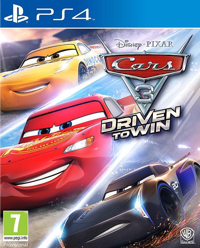 Cars 3: Driven to Win Video Game (PS4)