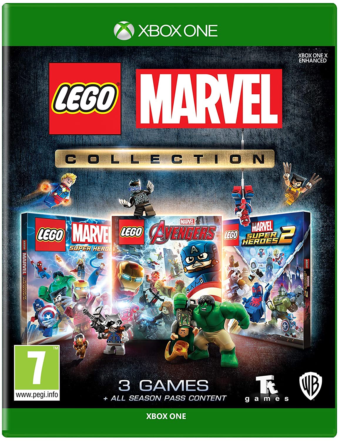LEGO Marvel Collection - 3 Video Games (Xbox One)