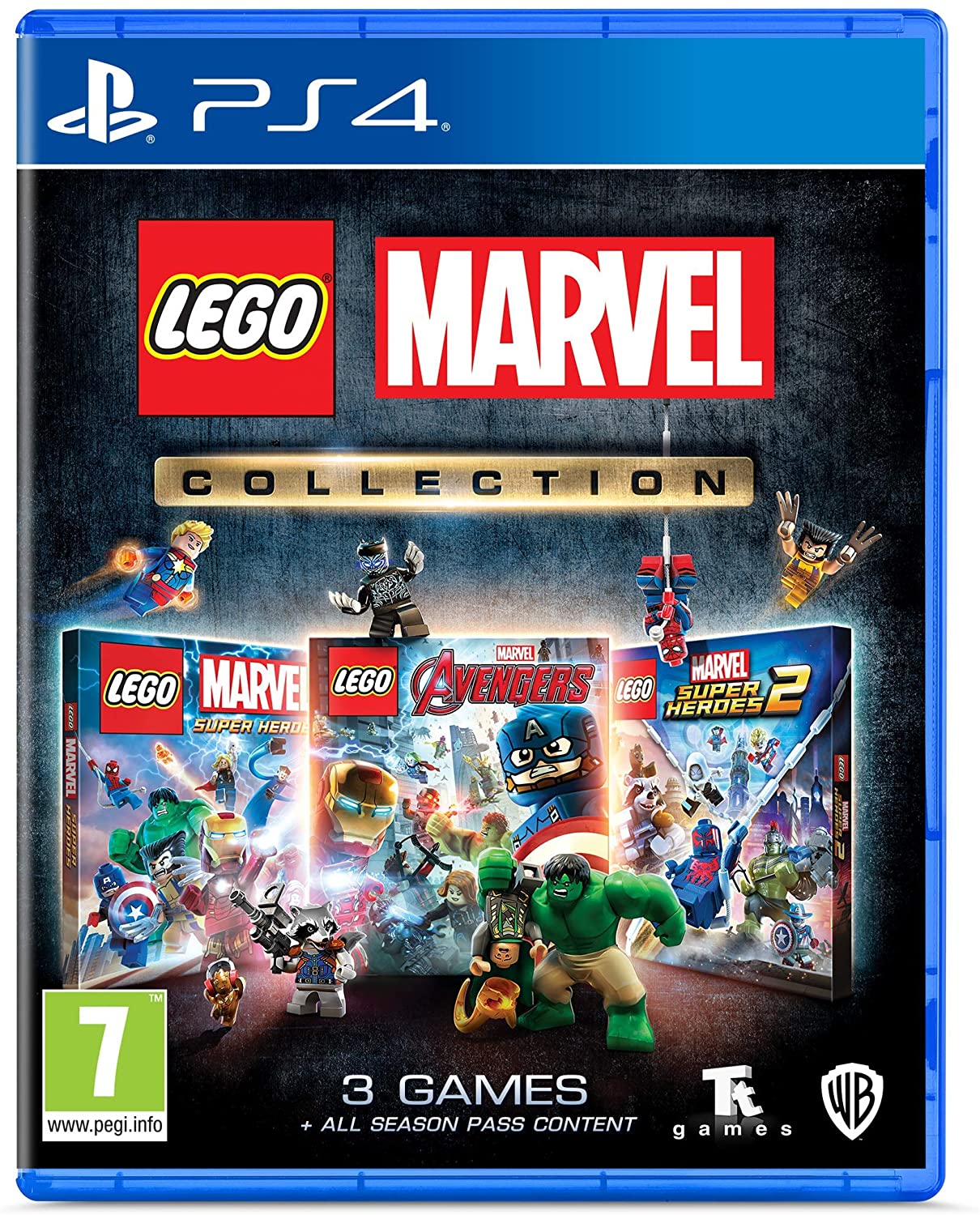 LEGO Marvel Collection - 3 Video Games (PS4)