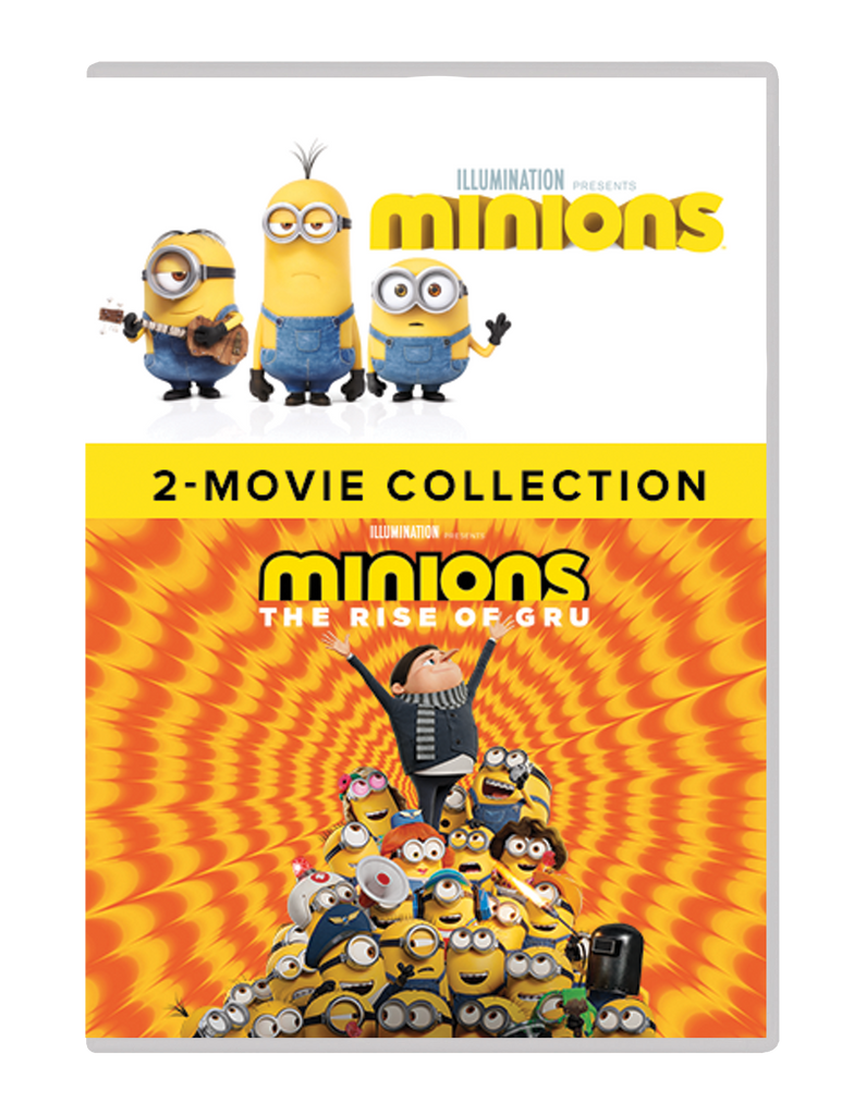 Minions 2 Movie Collection DVD 2022 Warner Bros. Shop UK