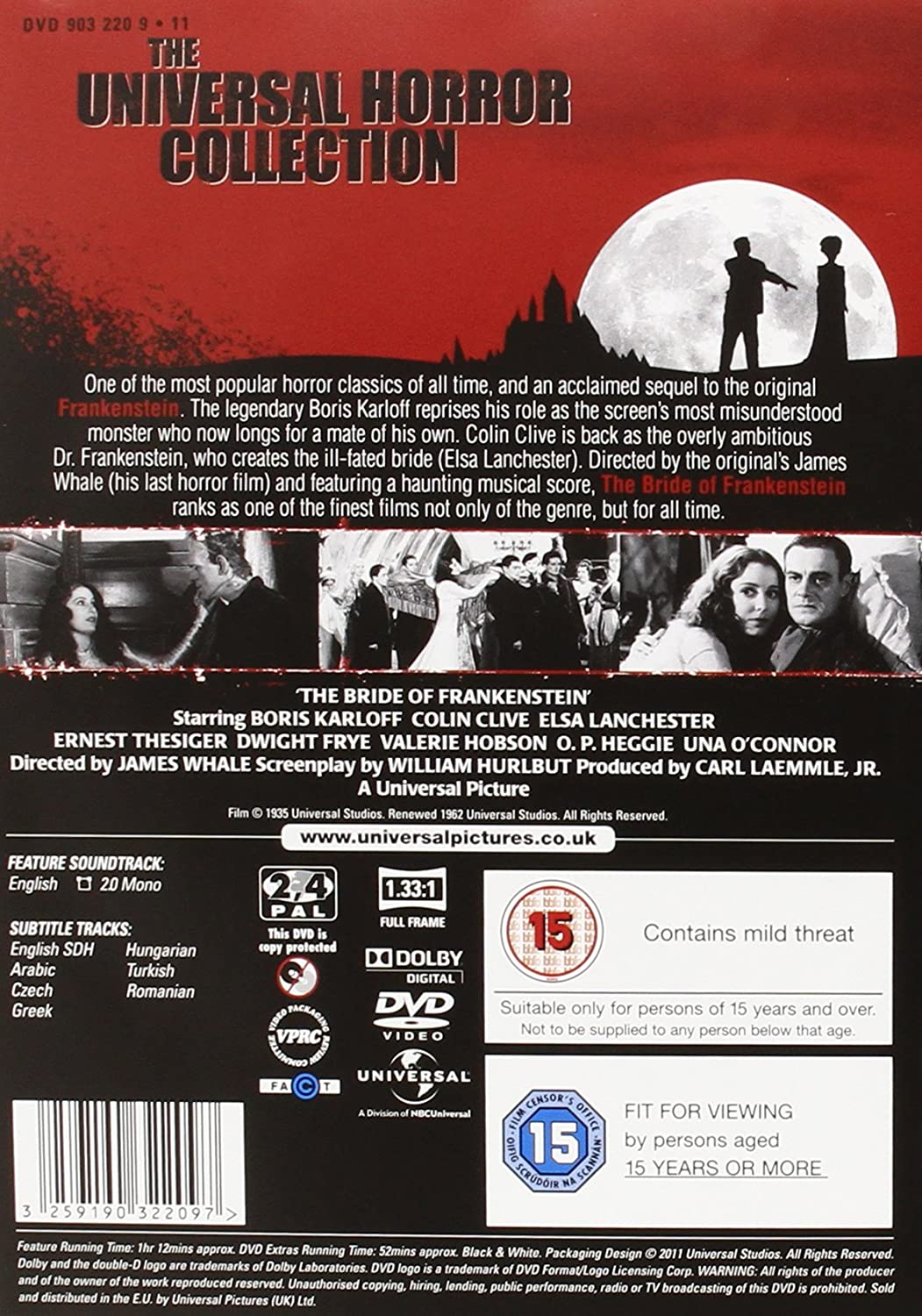 Bride Of Frankenstein (DVD)